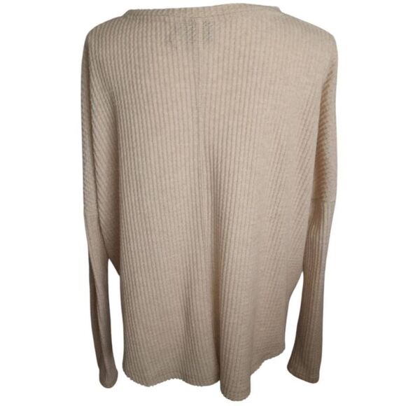 URBAN OUTFITTERS THERMAL BEIGE BLOUSE SZ.S EUC. - Picture 7 of 11